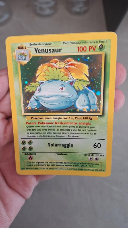 Venusaur set base ita 15