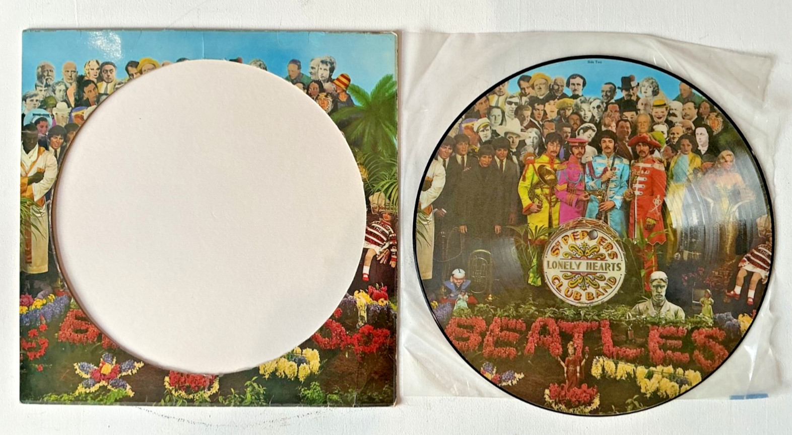 The Beatles Sgt Pepper’s Lonely Hearts Club Band PHO 7027 Picture Disc LP 1979
