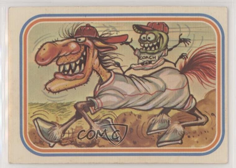 1973 Donruss Baseball Super Freaks Benny The Base Runner #11 8tn