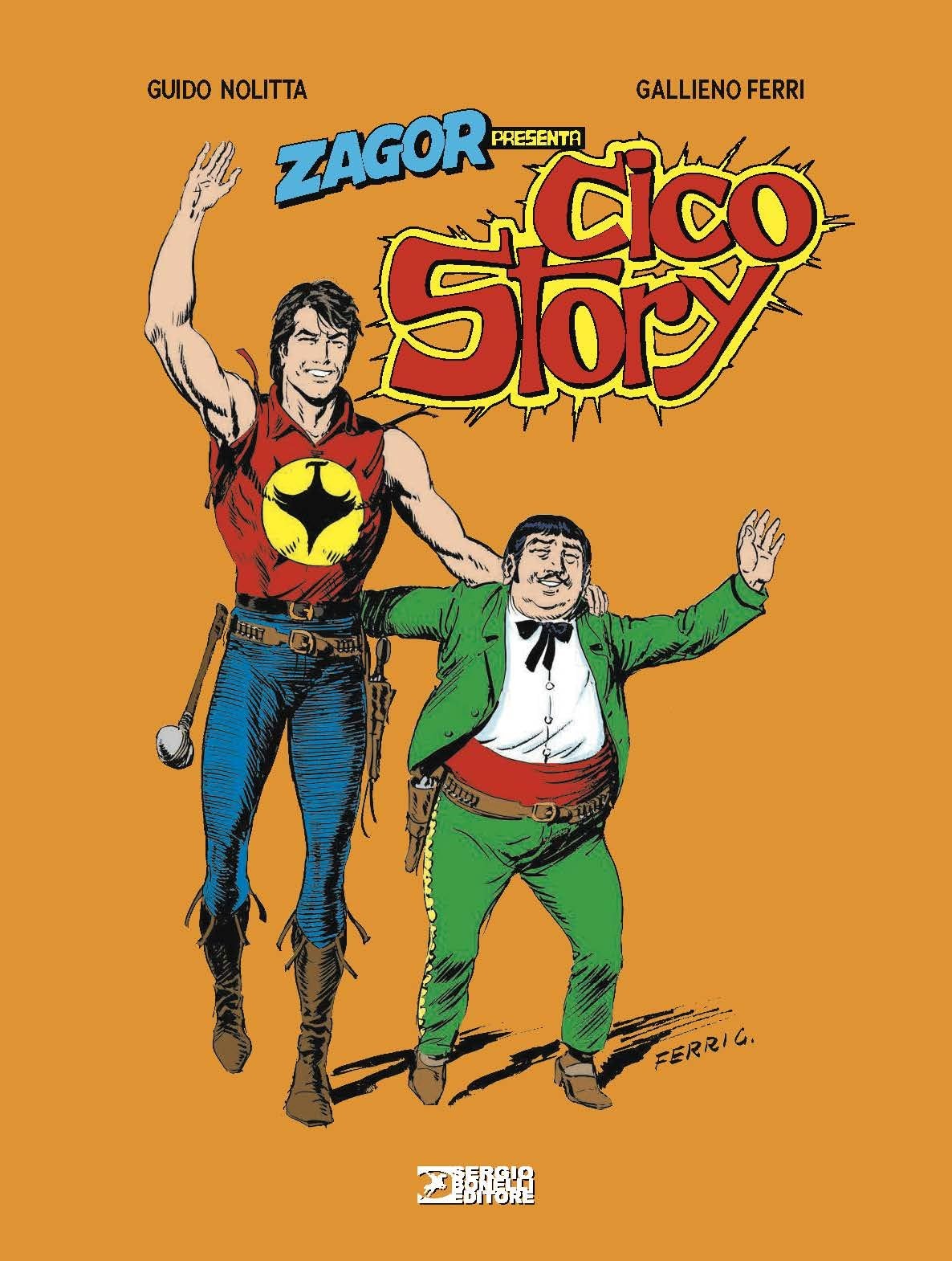 Zagor Presenta Cico Story Copertina rigida Narrativa a fumetti Italiano 2024