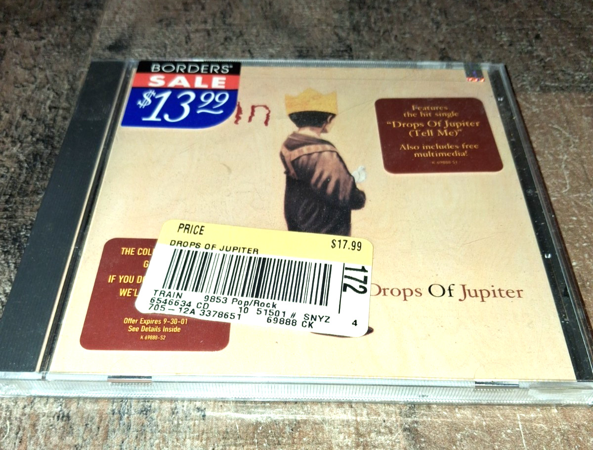 Train  Drops Of Jupiter CD 2001 -Brand New Sealed