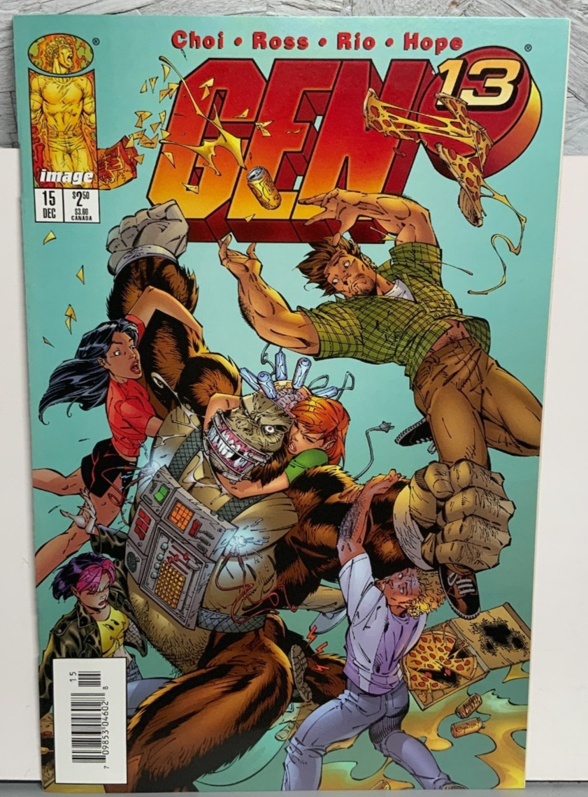 Gen 13 #15 J. Scott Campbell Image Comics 1996