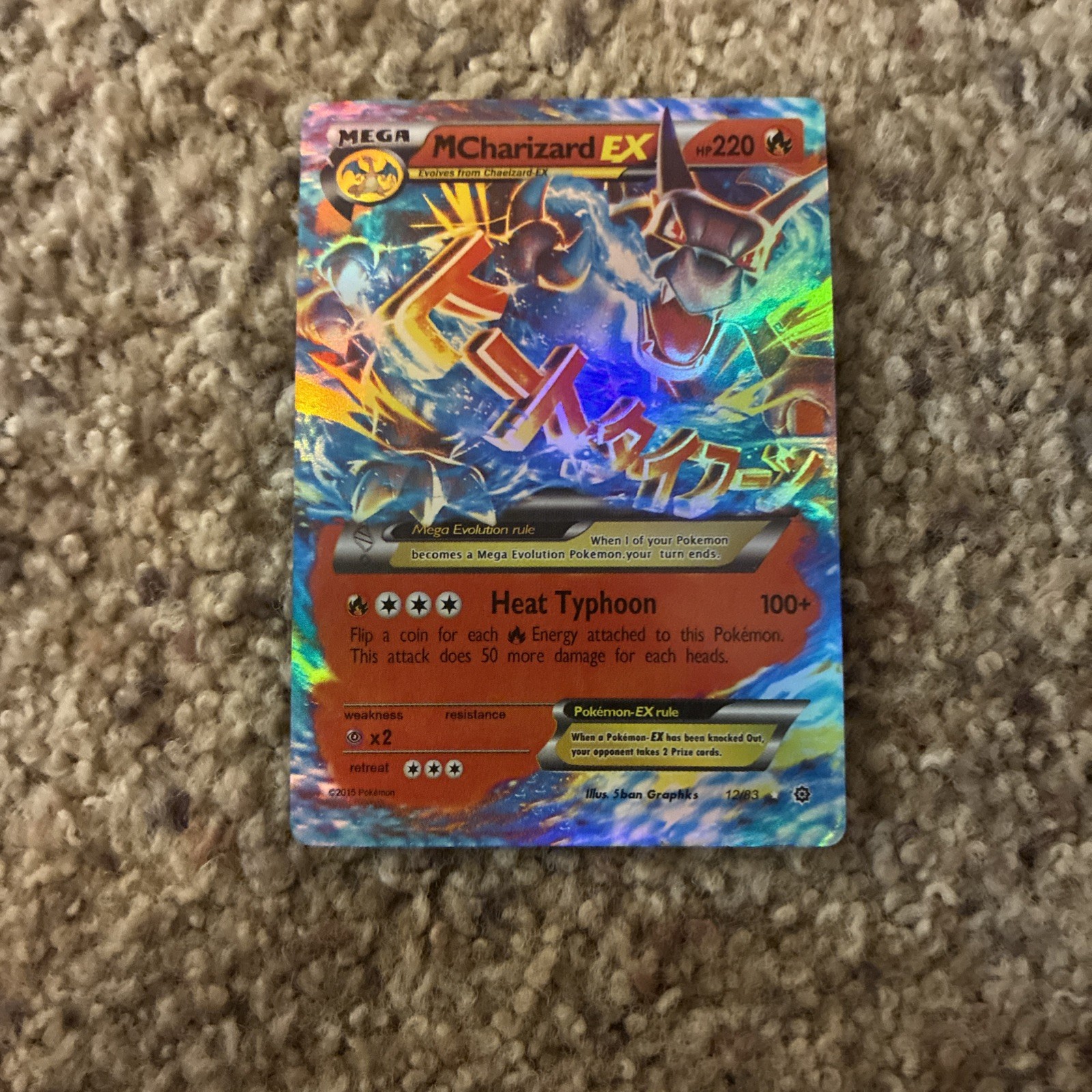 M Charizard EX 12/83 Generazioni Holo