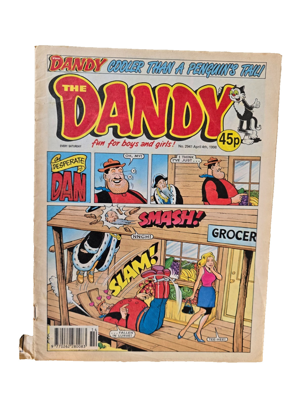 The Dandy Comic No. 2941 April 4th 1998
