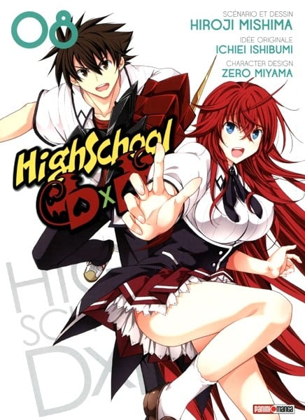 PANINI MANGA Highschool Dxd  (French) 08 by Hiroji Mishima, Ichiei Ishibumi, Zer