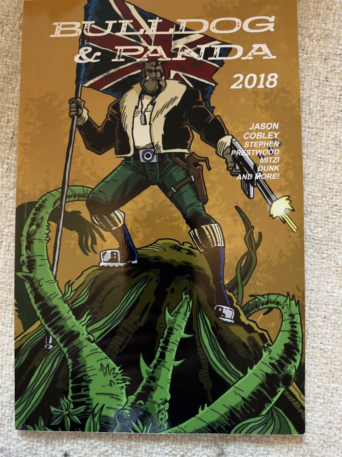 BULLDOG AND PANDA UK Small Press Comic tp 2018 NM