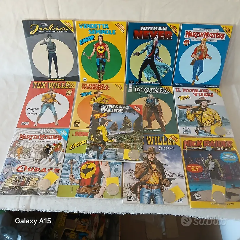 lotto fumetti Sergio Bonelli 