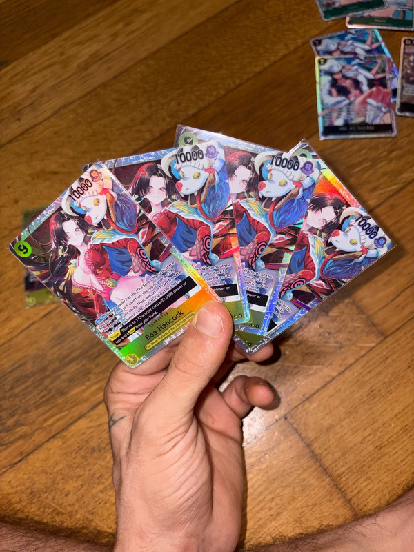 One Piece TCG 4x Boa Hancock OP14-112 SR | playset