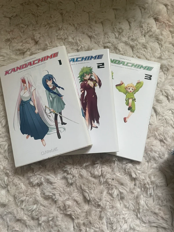 lot de 3 mangas