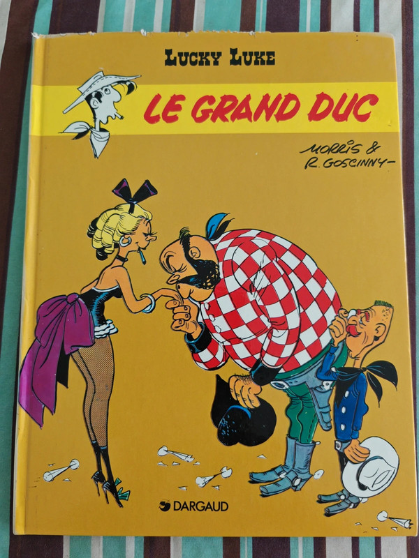 BD Lucky Luke le grand duc