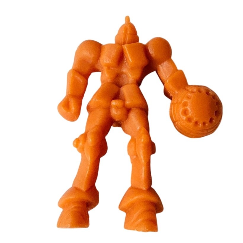 Bandai Gundam Gyan Figure 1,5 pollici arancione giocattolo vintage Gashapon Keshi MS-15