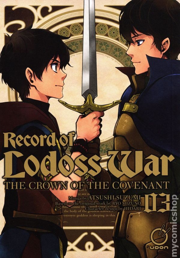 Record of Lodoss War The Crown of the Covenant GN #3-1ST VG 2023 Immagine Stock