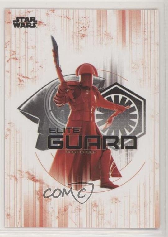 2017 Star Wars: Gli Ultimi Jedi Personaggio Die-Cut Adesivi Guardia Pretoriana 0k2