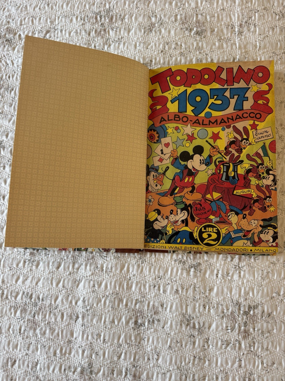 Almanacco Topolino 1937