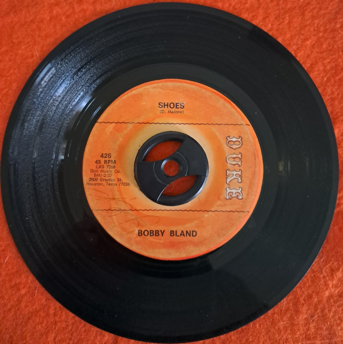 Northern soul Bobby Bland Shoes  VG/VG+ condition