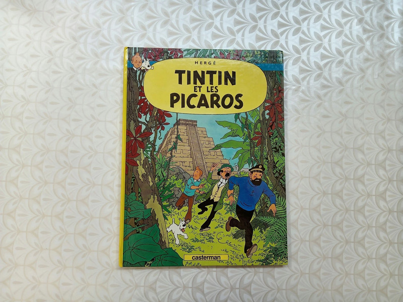 Bande dessinée tintin et les picaros edition 1976