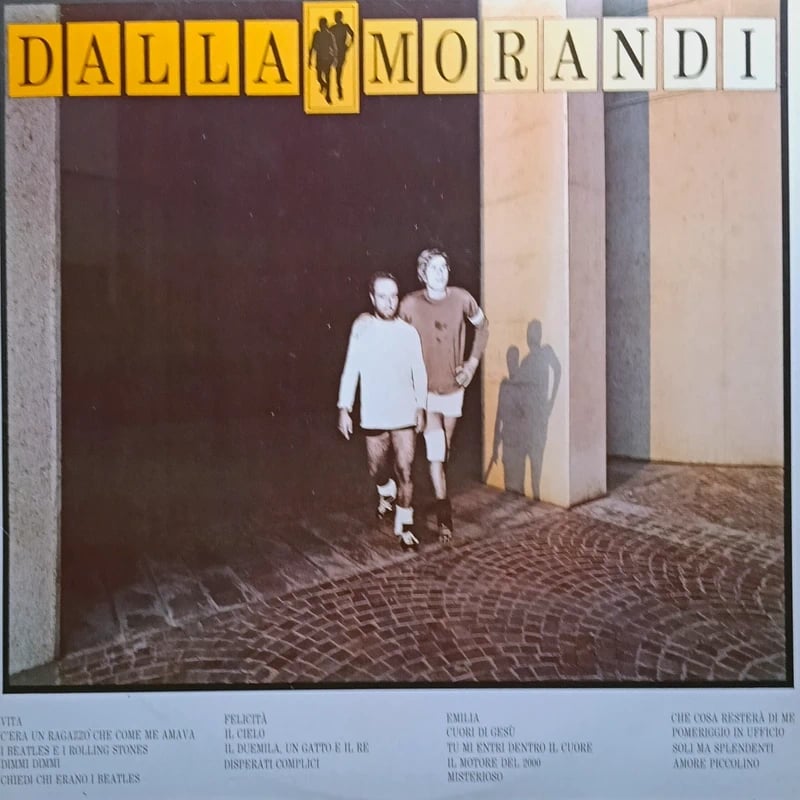 Lucio Dalla Gianni Morandi – Doppio LP “Dalla Morandi”