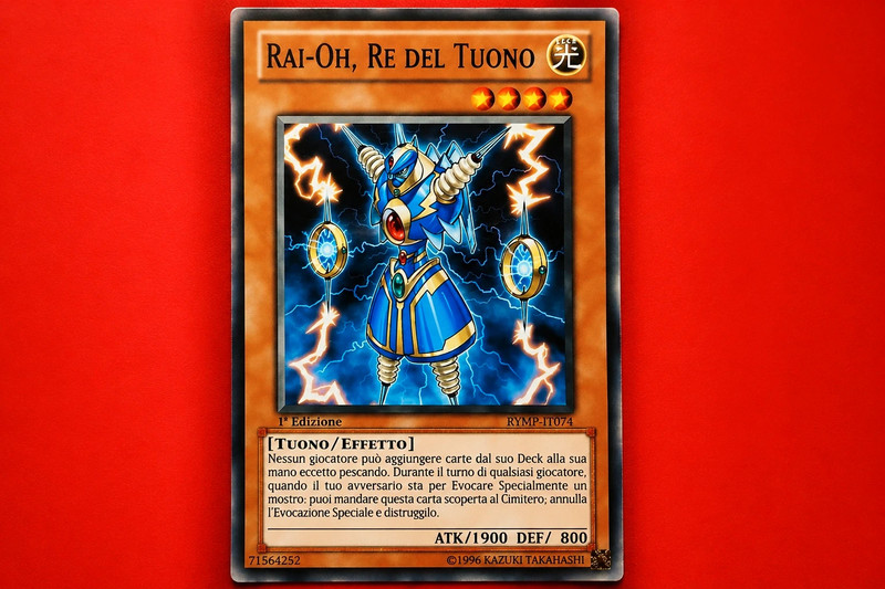 Yu-gi-oh! Rai-Oh - Il Re Del Fulmine - Thunder King - Ita