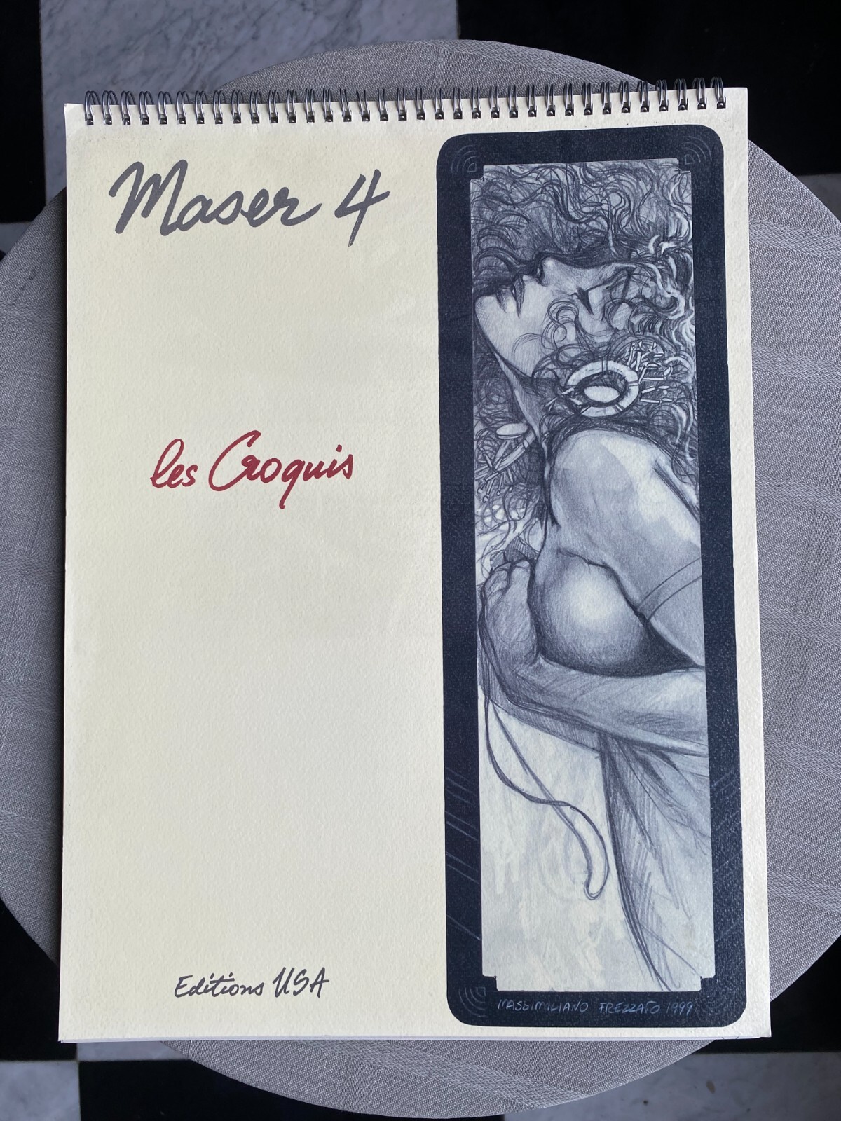 FREZZATO MANDRIKA LES GARDIENS DU MASER HS MASER 4 LES CROQUIS N°/S EN ÉTAT NEUF