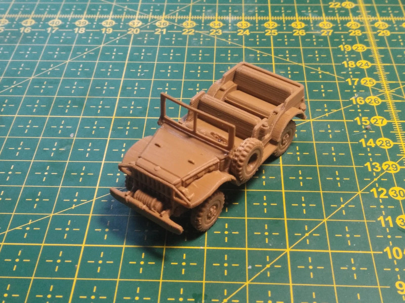 1/72 scale US Dodge WC-57 Command Reconnaissance Car