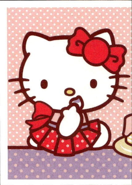 Hello Kitty is... Figurina Panini # 155