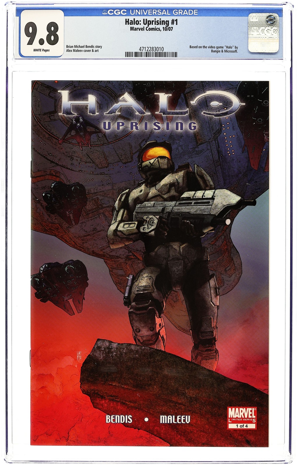 Halo Uprising 1A CGC 9.8 2007 4712283010