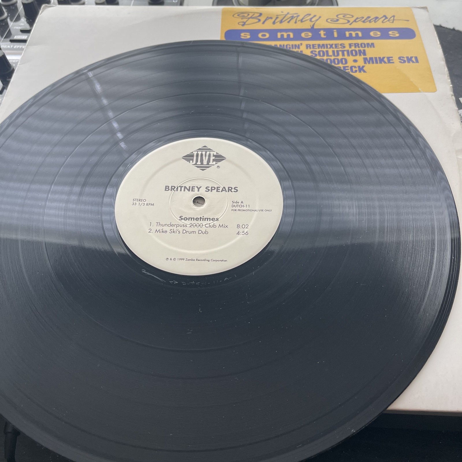 Britney Spears – Sometimes OG 1999 2X12” PROMO in OG Cover VG+/VG
