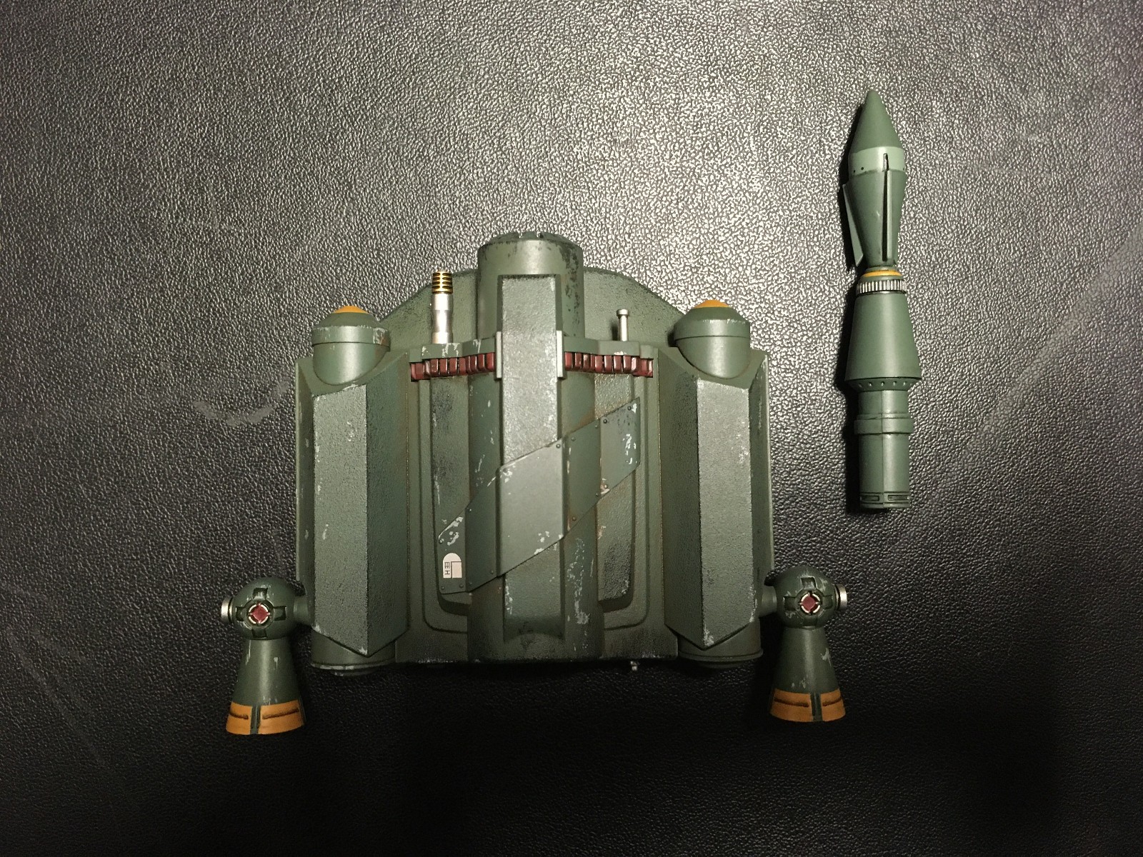 Hot Toys TMS056 Star Wars Mandalorian Boba Fett ridipinto scala 1/6 Jet Pack