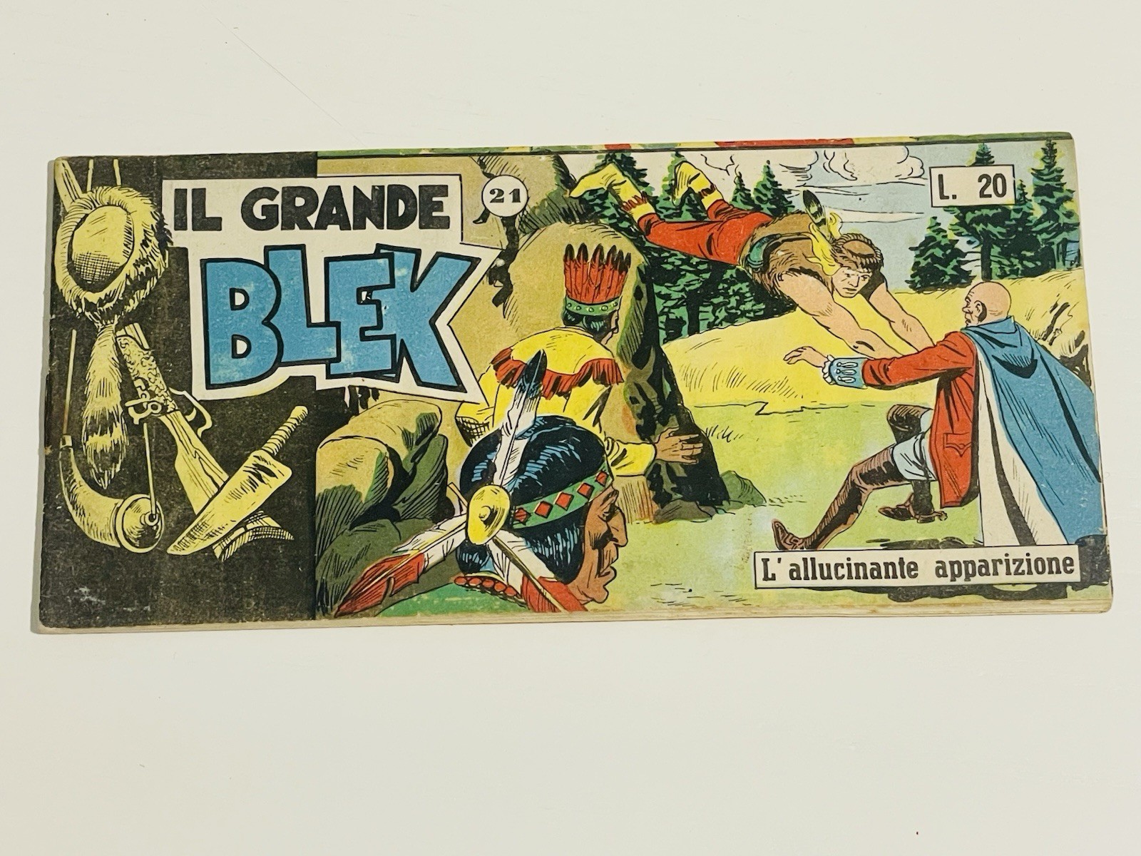 Blek Striscia III Terza serie n.20 Dardo originale  ottima