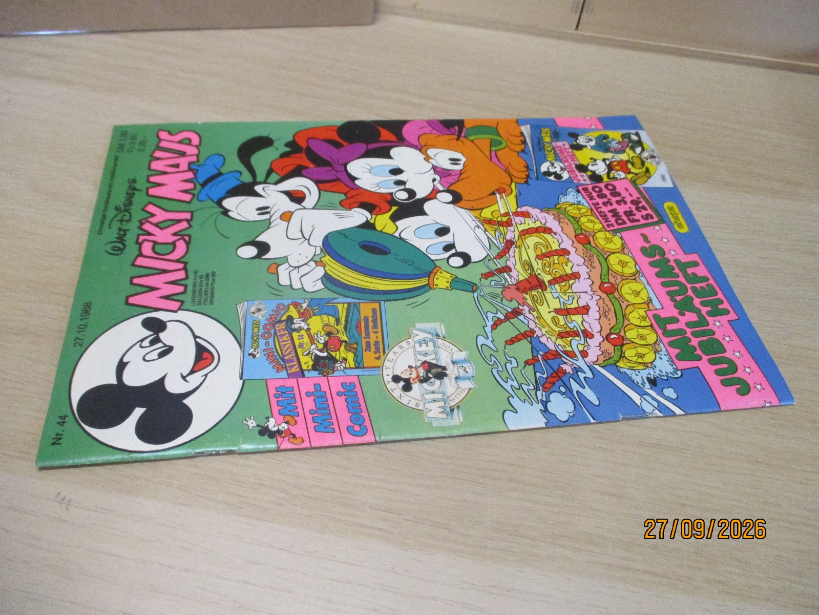 Topolino 44 / 1988 con supplemento