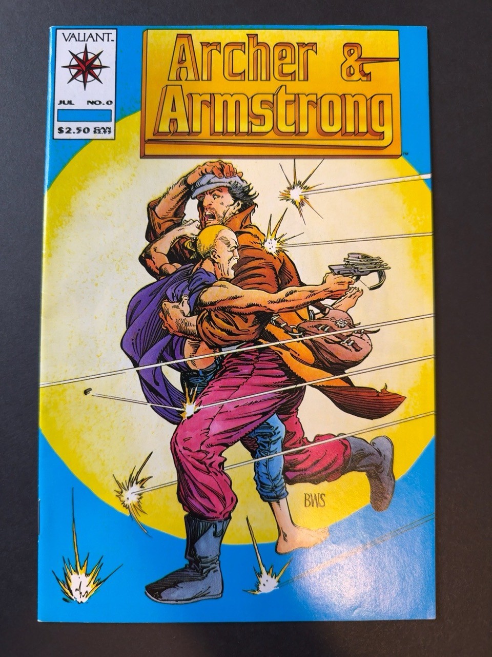 Archer & Armstrong #0 1992 Valiant Barry Windsor-Smith Jim Shooter 7,5