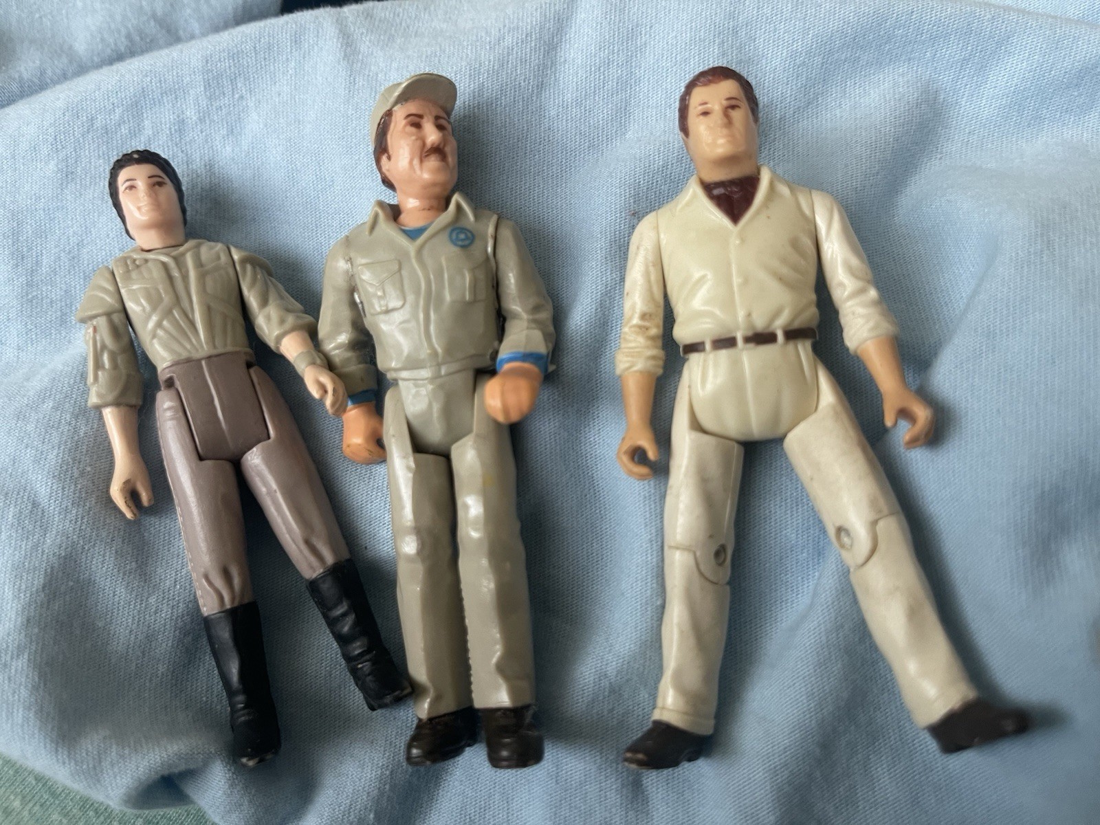 Lotto 3 action figure vintage anni 70-80