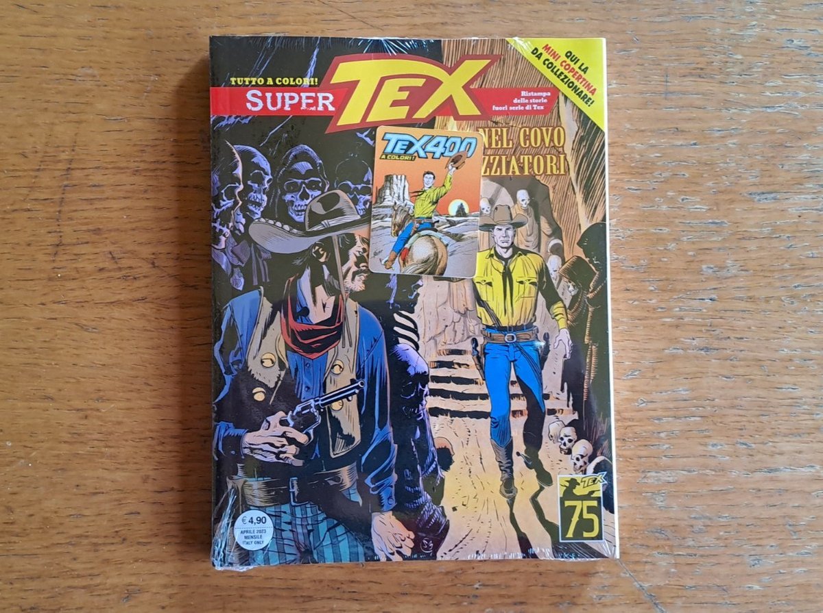 Super Tex n.18: "Nel covo dei razziatori", Bonelli Editore, 2023, blisterato