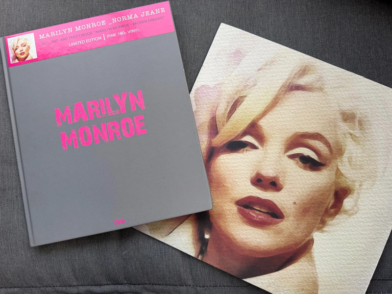🎀 Marilyn Monroe – Norma Jeane | Limited Edition | Neon Pink 180g Vinyl + Artbook 🎀