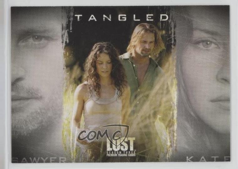 2007 Inkworks LOST stagione 3 aggrovigliato James Sawyer Ford Kate Austen #86 e6j