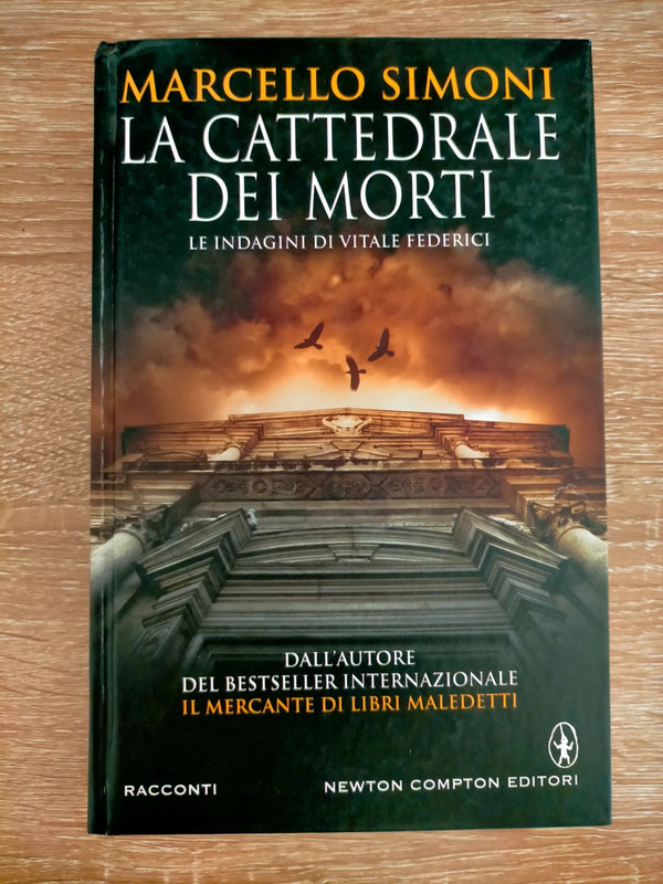 vendo libro di Marcello Simoni – La cattedrale dei morti – prima edizione