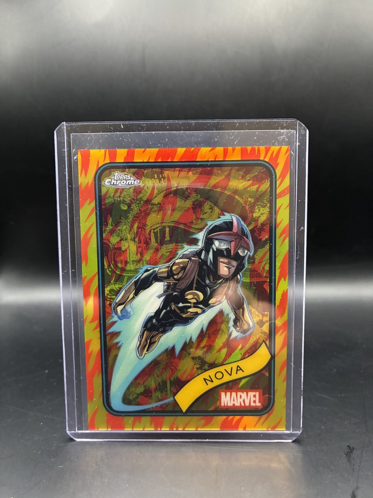 2025 Topps Marvel Cromo Torcia Umana Rifrattore #23 Nova 14/39