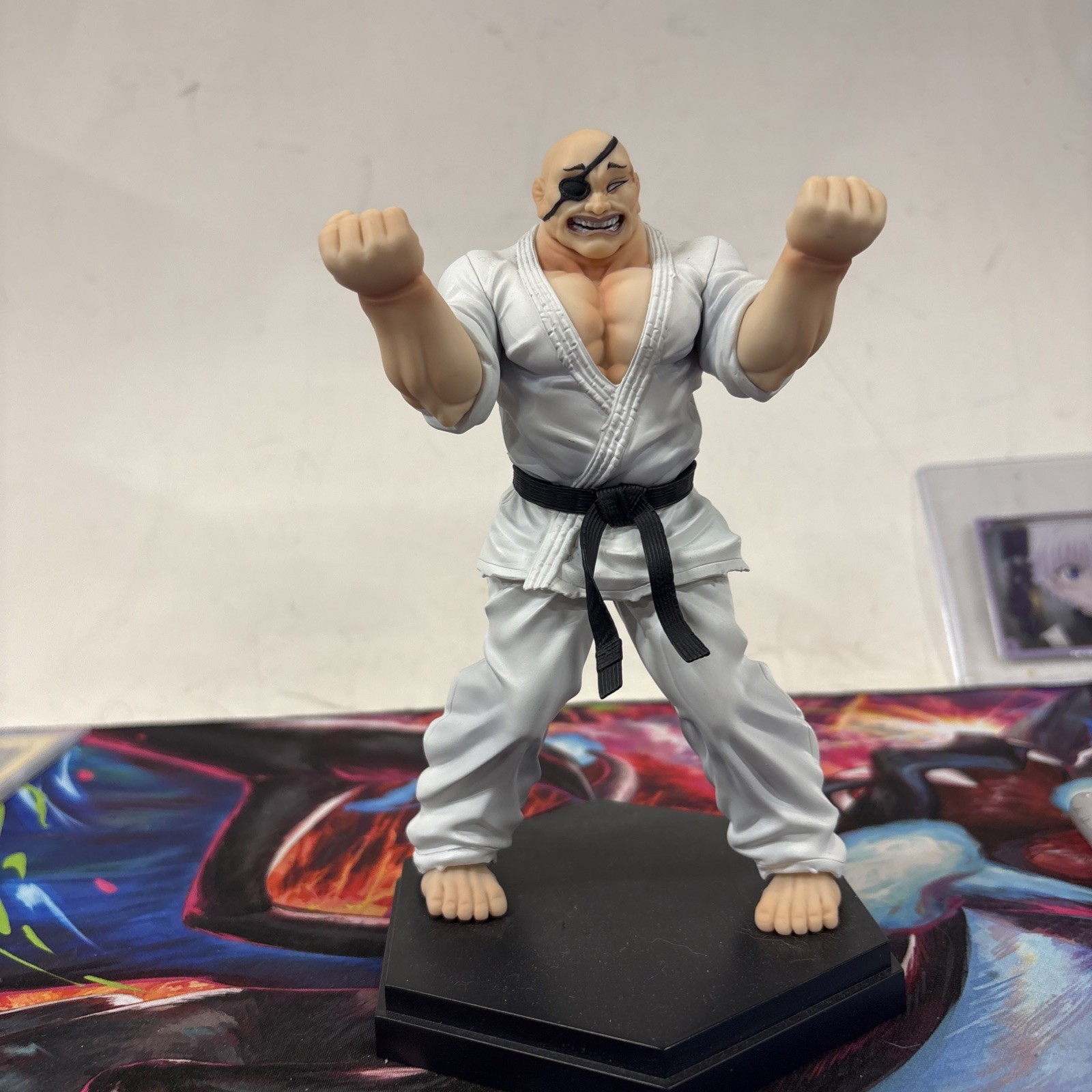 Statua statuina Baki Doppio Orochi POP UP sfilata PVC BUONSMILE