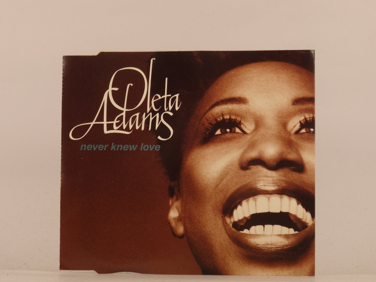 OLETA ADAMS NEVER KNEW LOVE (G36) 4 Track CD Single including Picture Sleeve MER
