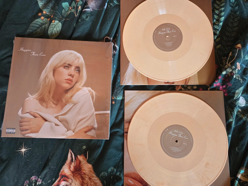 Billie Eilish Happier then ever LP vinyl
