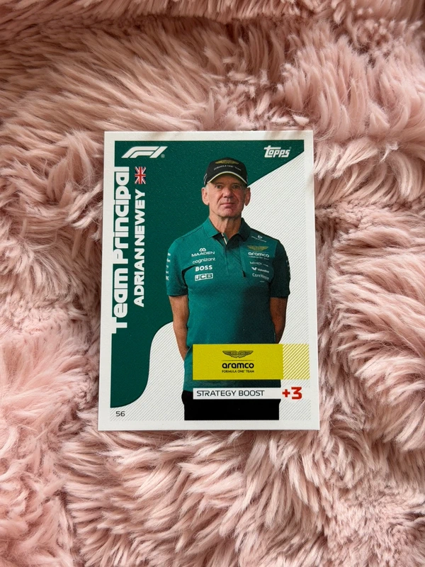 F1 Topps Turbo Attax 2026 Aston Martin Adrian Newey 56