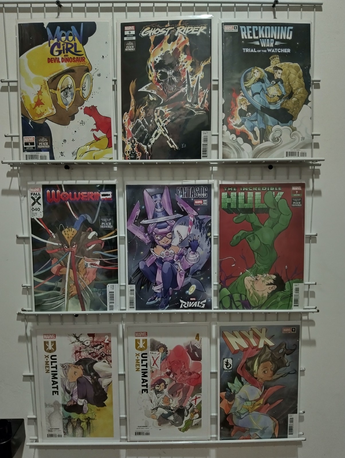 Lot of 9 Peach Momoko #2 Marvel Comics
