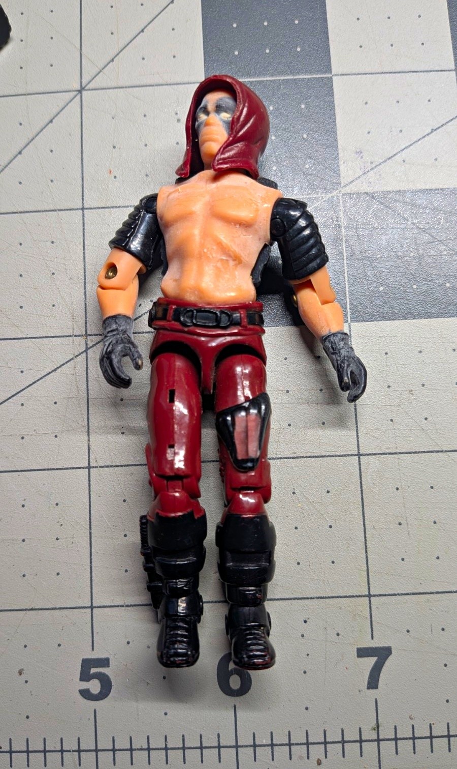 Gi Joe Zartan Action Figure Habro 1980s
