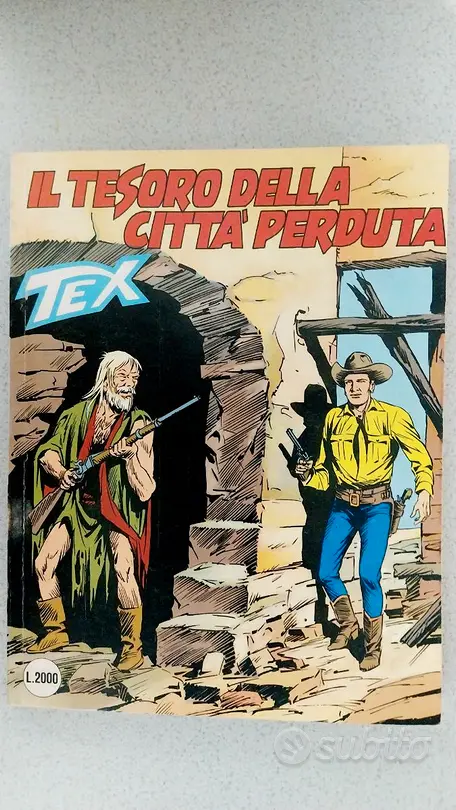 Tex 358 Il mistero delle città perdute