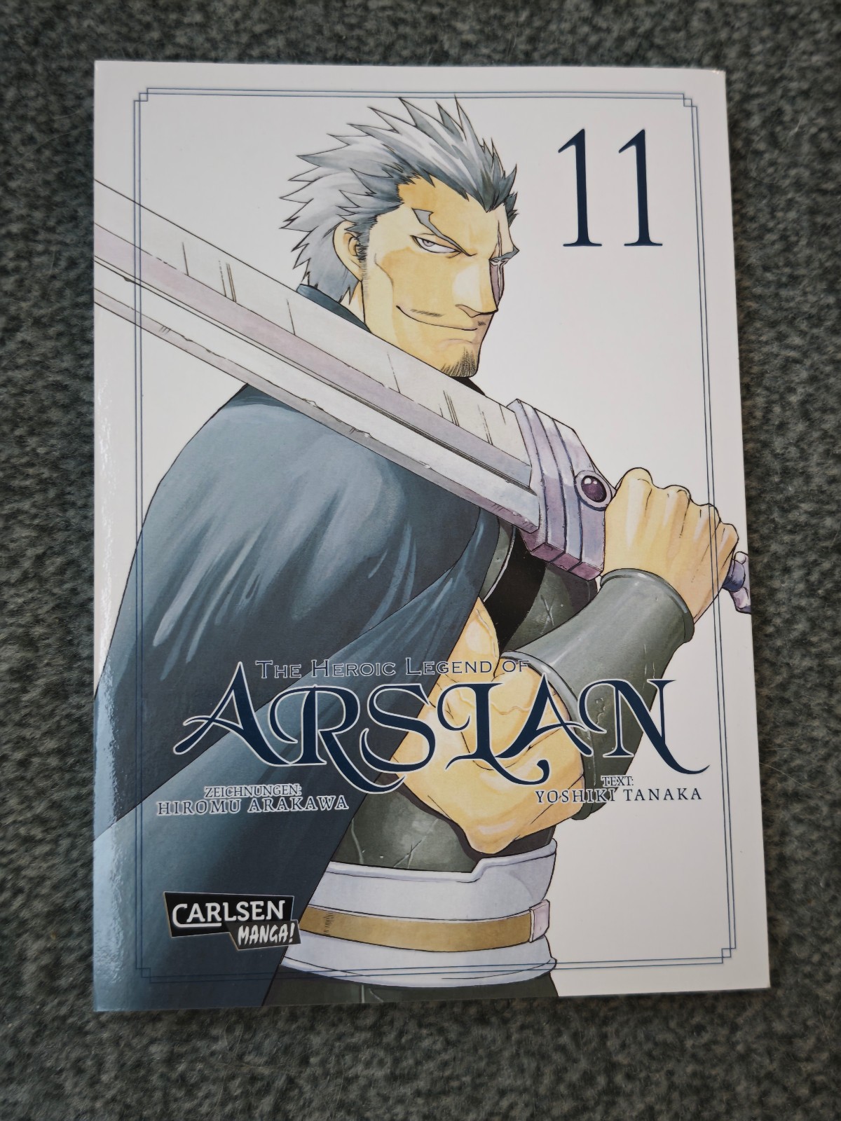 The Heroic Legend of Arslan Band 11 manga italiano