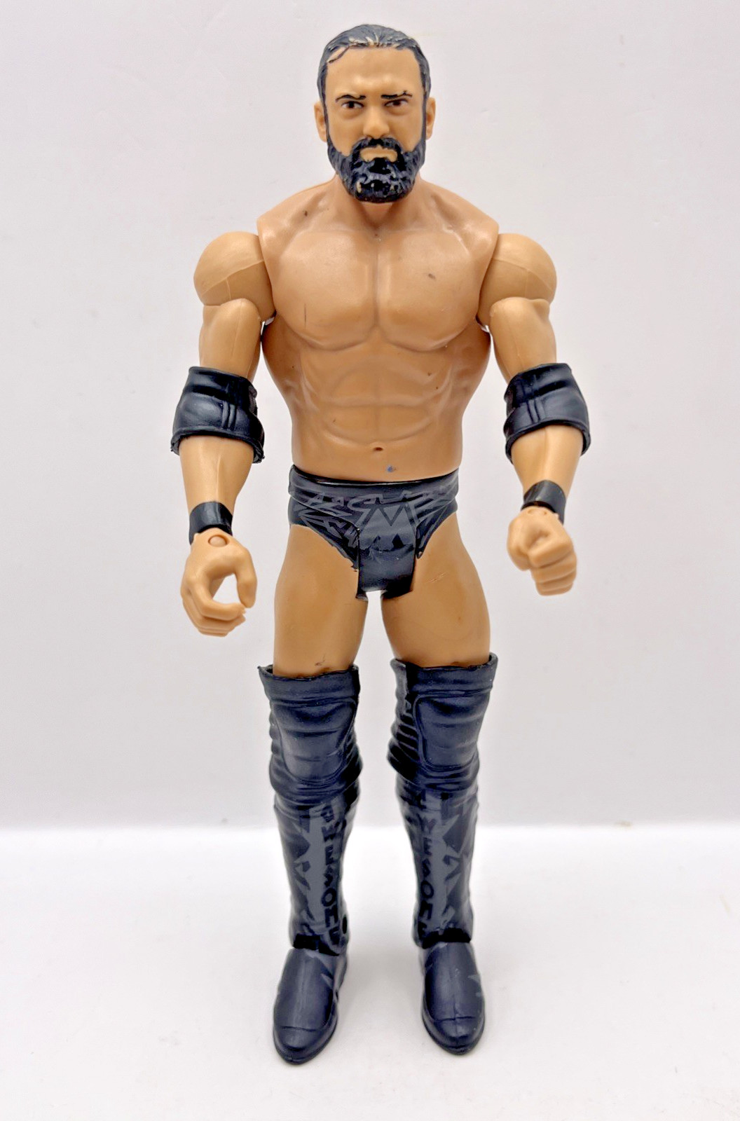 Damien Sandown Mattel 2012 Wrestling Action Figure WWE WWF - Buone condizioni