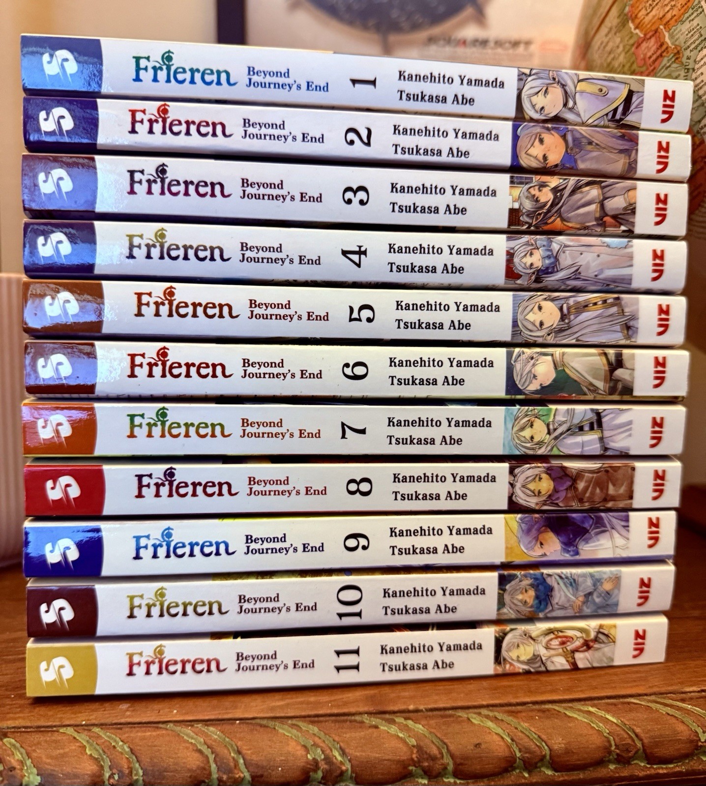 Frieren: Oltre la fine del viaggio | Lotto manga volumi 1-11 | Inglese