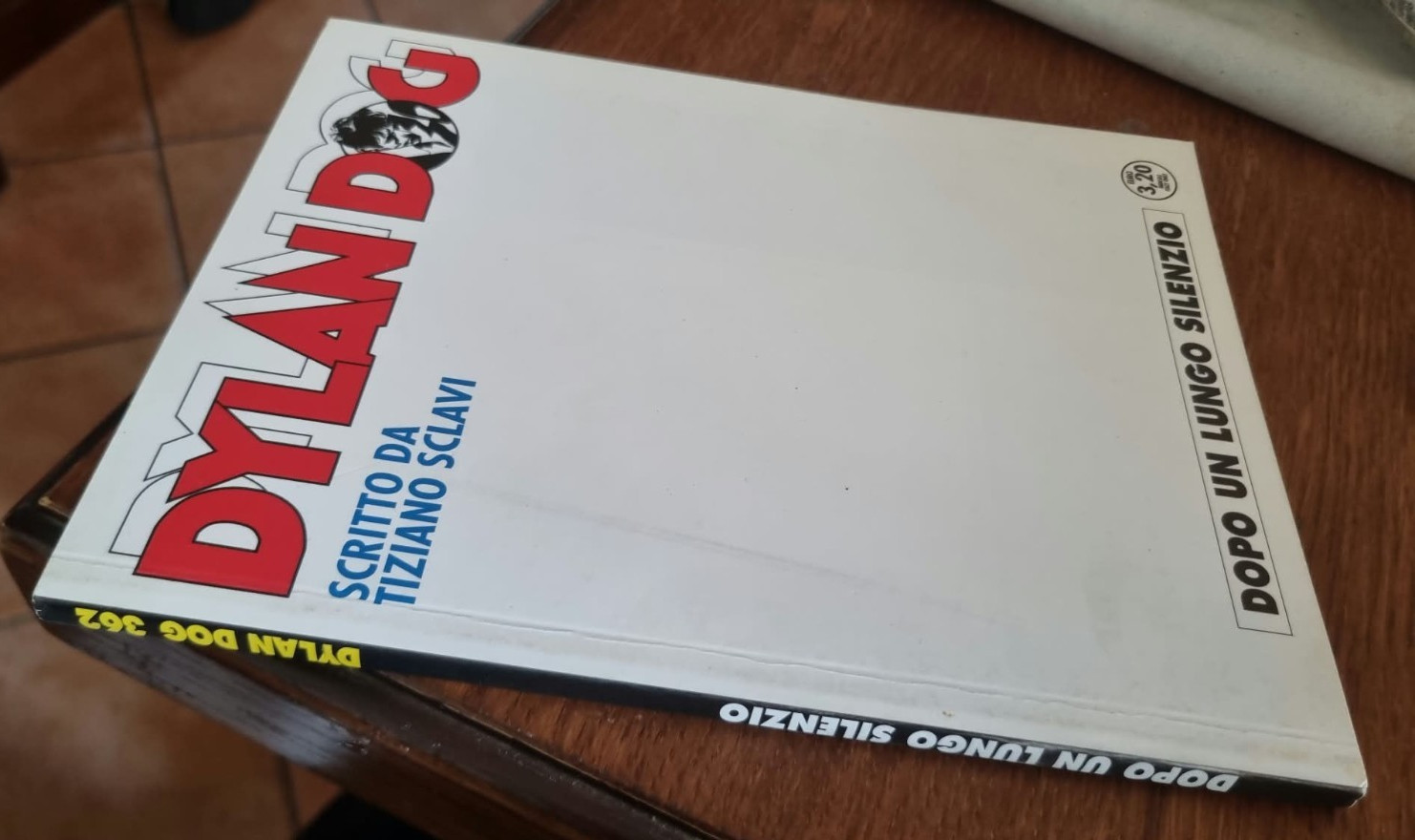 DYLAN DOG ORIGINALE N.  362 STATO MAI APERTO E MAI LETTO