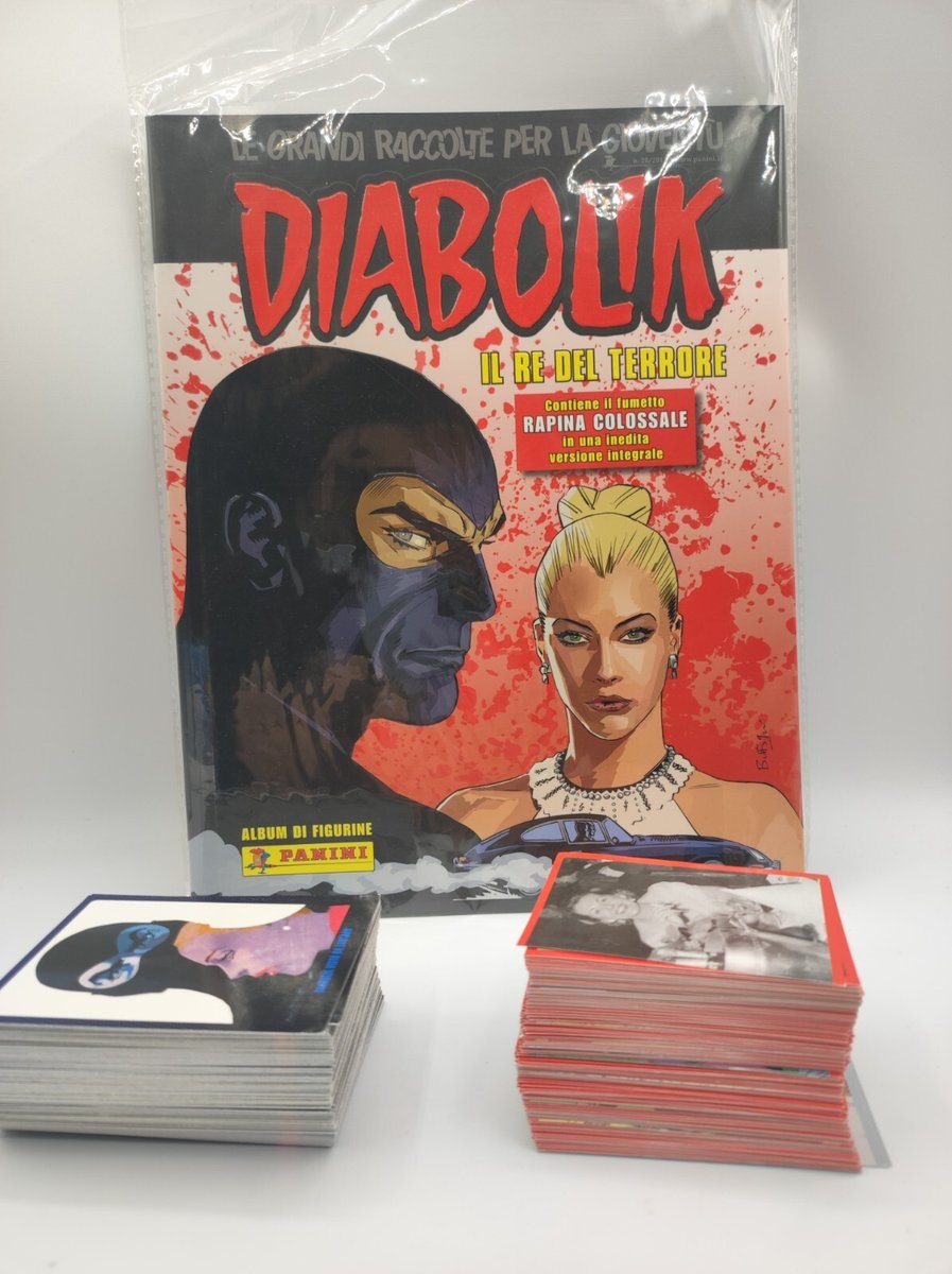 inserzione riservata x ilatig_0  varie figurine DIABOLIK il Re del Terrore