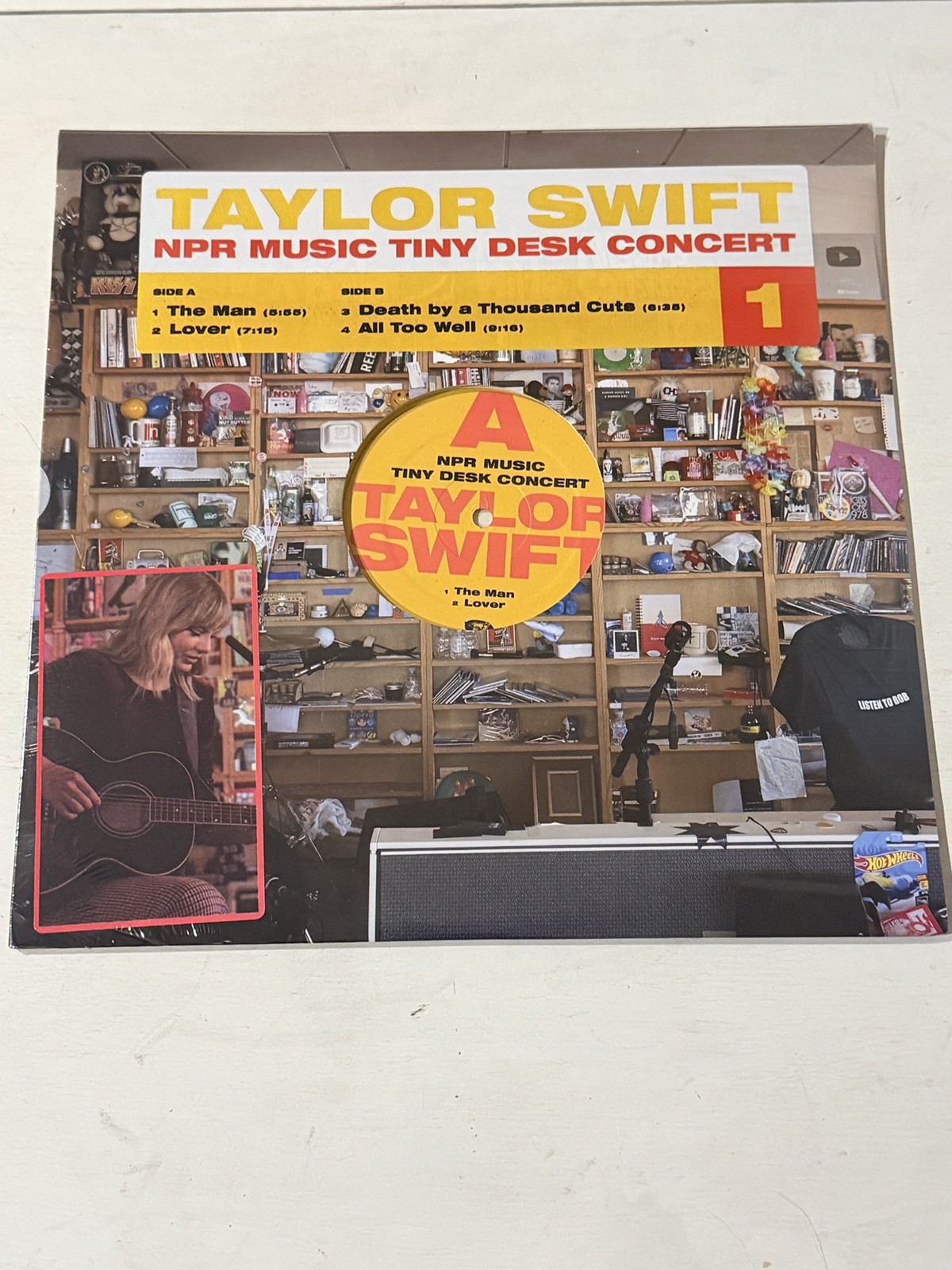 Taylor Swift- NPR Music Tiny Desk Concert-  Sealed Vinyl The Man/Lover